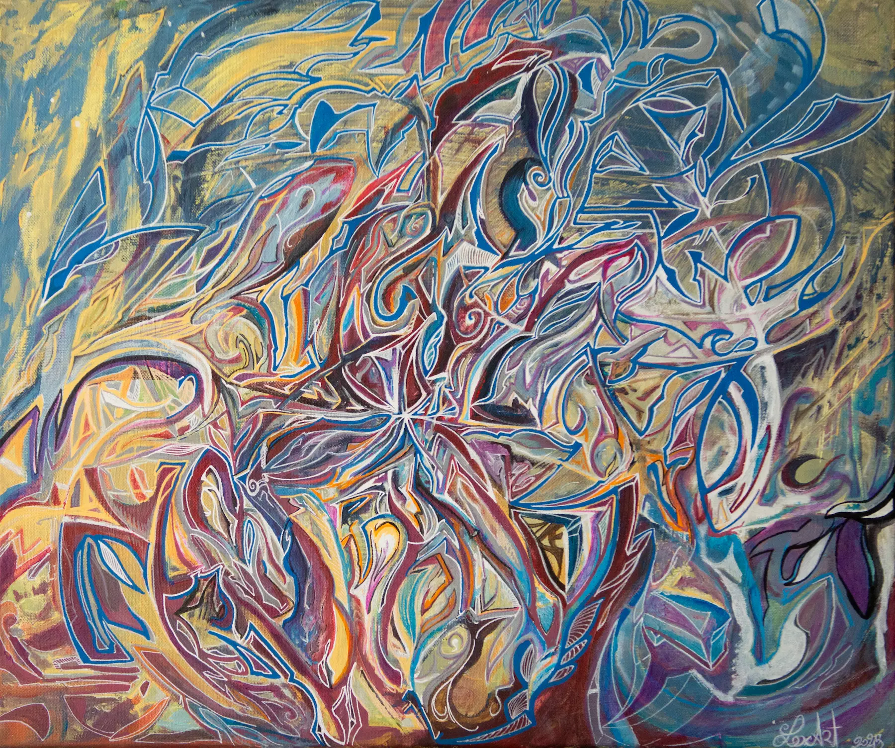 Œuvre Floral-Universe