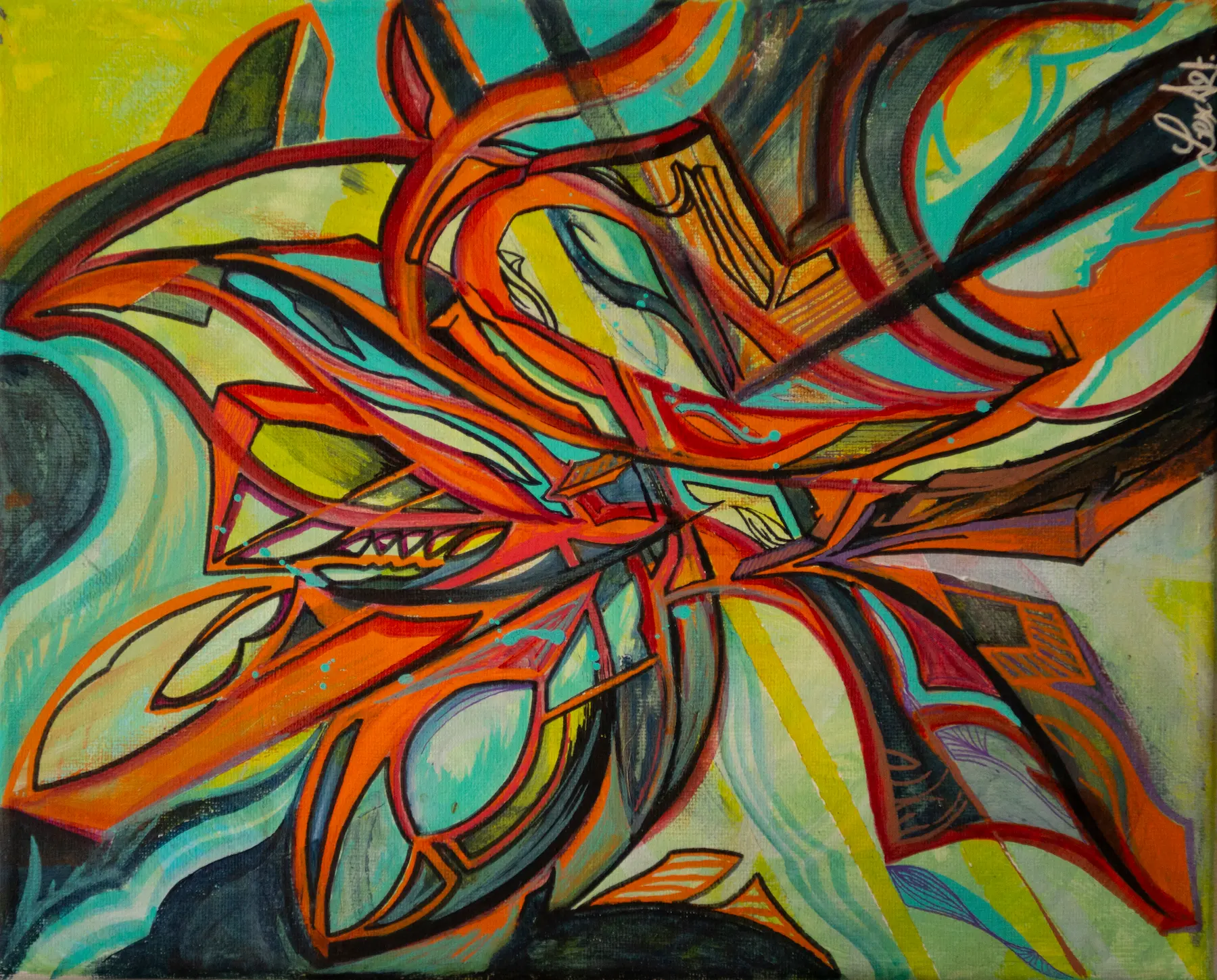 Œuvre Bloom agrandie